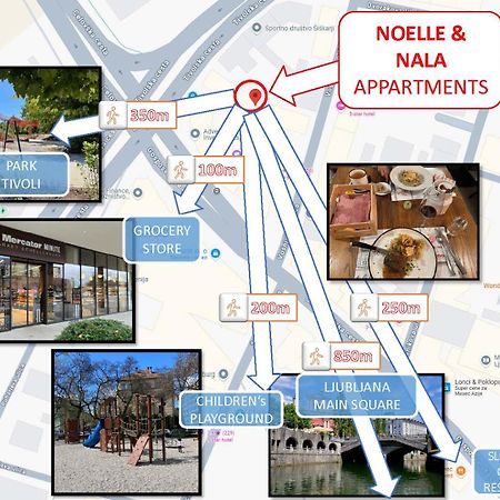 Noelle Apartment Ljubljana Exterior foto